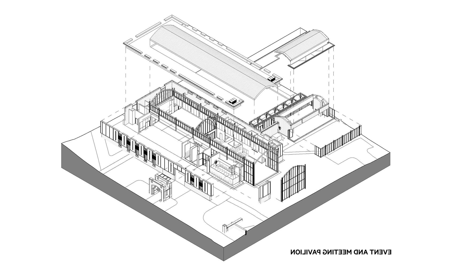 Karsh Alumni and Visitors Center, Duke University rendering